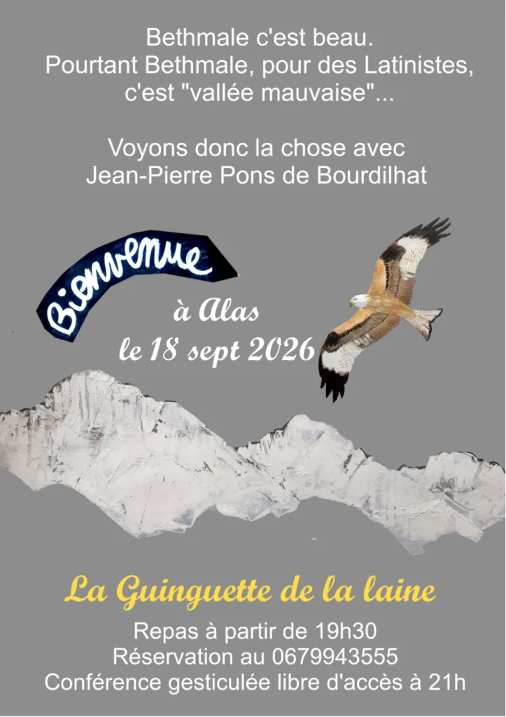flyer conference bethmale guinguette